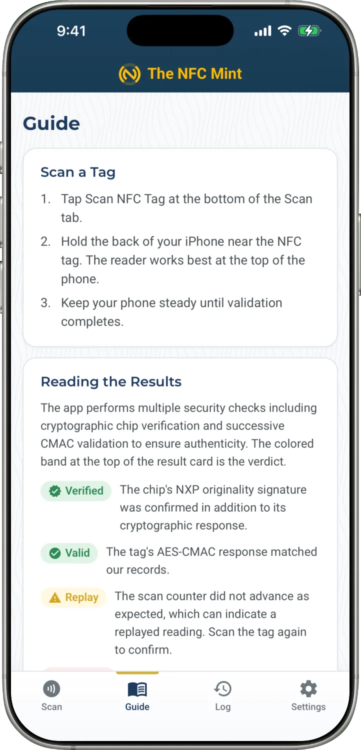 The In-App Guide to Scanning and Results